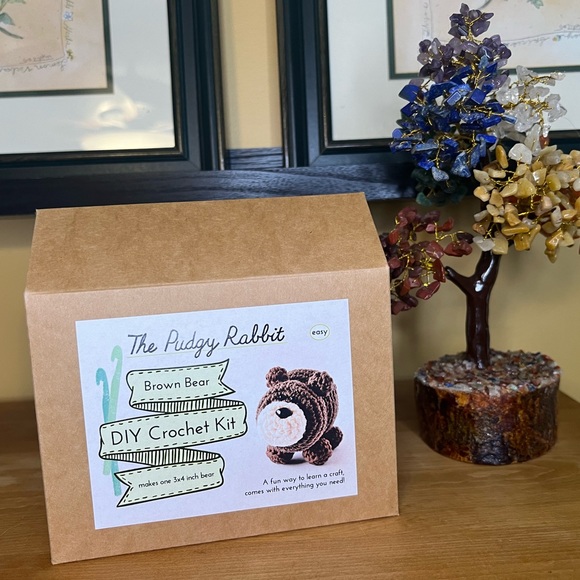 Brown Bear Crochet Kit - Picture 6 of 8